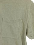 Vorschaubild 2 von T-Shirt Kinder Oliv Gr. 140 Baumwolle Strukturmuster Casual Kurzarm Alltag