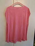 Vorschaubild 2 von Damen Pullover Gr. 48 Pink Kurzarm Casual