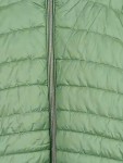 Vorschaubild 2 von Steppjacke Damen Grün Gr. 40/L Polyamid Uni Casual Langarm