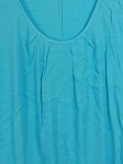 Vorschaubild 3 von Damen T-Shirt Gr. 48;4XL Türkis Casual Viskose