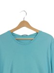 Vorschaubild 2 von Damen T-Shirt Gr. 48 Türkis Feminin Kurzarm