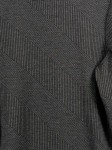 Vorschaubild 4 von Herren Pullover Gestreift Grau Einheitsgröße Casual