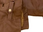 Vorschaubild 7 von Lederjacke Damen Braun Gr. 36/S Modern Freizeit Leder