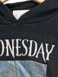 Vorschaubild 6 von Wednesday Hoodie Kinder Gr. 152 Schwarz Kapuzenpullover Netflix Serie