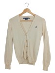 Vorschaubild 1 von Damen Strickjacke Cardigan Beige Gr. 34/XS