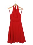Vorschaubild 1 von Cocktailkleid Damen Rot Gr. 34/XS Elegant Midikleid