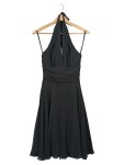 Vorschaubild 1 von Damen Abendkleid Ballkleid Gr. 34;XS Schwarz Elegant Halterneck