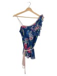 Vorschaubild 1 von Damen Top Bluse Blumenmuster Gr. 36/S Feminin