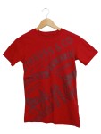 Vorschaubild 1 von T-Shirt Kinder Gr. 152 Rot Logo-Print Baumwolle