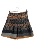 Vorschaubild 1 von Damen Faltenrock Gr. 40/L Mehrfarbig Retro Muster