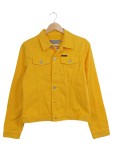 Vorschaubild 1 von Damen Jeansjacke Gelb Gr. 38 Casual Baumwolle