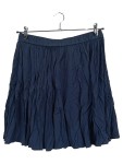 Vorschaubild 1 von Damen Faltenrock Blau Gr. 40/L Casual Sommerrock