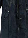 Vorschaubild 4 von Damen Winterjacke Mantel Casual Schwarz Gr. 38/M mit Kapuze