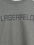 Vorschaubild 2 von Lagerfeld Herren Sweatshirt Grau Gr. 50/L Baumwolle Casual