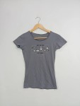 Vorschaubild 3 von Damen T-Shirt Let's Rock Los Angeles California Grau Gr. 32 Streetwear