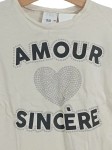 Vorschaubild 2 von Kinder Mädchen Langarmshirt Beige Gr. 92 Amour Sincère Herzprint Casual