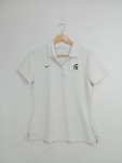 Vorschaubild 2 von Dri-Fit Damen Poloshirt Michigan State Spartans Gr. 38/M Weiß
