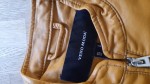 Vorschaubild 5 von Damen Kunstlederjacke Bikerjacke Gelb Gr. 36/S Modisch