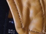 Vorschaubild 6 von Damen Kunstlederjacke Bikerjacke Gelb Gr. 36/S Modisch