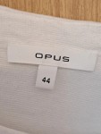 Vorschaubild 4 von Damen Langarmshirt Gr. 44/XXL Basic Weiß Viskose