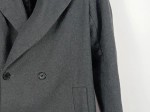 Vorschaubild 4 von Damen Mantel Gr. 42/XL Grau Klassisch Baumwolle