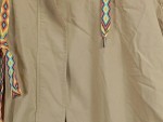 Vorschaubild 3 von Damen Parka Jacke mit Kapuze Gr. 38 Beige Casual Leichte Jacke