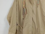 Vorschaubild 4 von Damen Parka Jacke mit Kapuze Gr. 38 Beige Casual Leichte Jacke