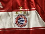 Vorschaubild 4 von FC Bayern München T-Home Fußball Trikot Herren S Rot Gestreift