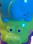 Vorschaubild 2 von Fisher-Price Stapeltier Elefant Krokodil Steckspiel Baby Motorik Mehrfarbig