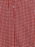 Vorschaubild 2 von Hemdbluse Damen Gr. 40/L Rot Punkte Langarm Casual Viskose Bluse
