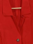 Vorschaubild 2 von Jean Paul Damen Freizeitkleid Rot Gr. 48 Casual Maxikleid ärmellos