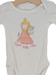Vorschaubild 2 von Baby Body Prinzessin Einhorn Gr. 62 (3 Monate) weiß