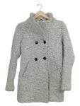 Vorschaubild 1 von Damen Übergangsmantel Gr. 36/S Grau Casual Modern Kurzmantel