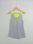 Vorschaubild 2 von Damen Sportshirt Tanktop Gr. N. Grau Polyester Sportlich