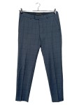 Vorschaubild 1 von Herren Anzughose kariert Business Hose Gr. 46 Blau Schurwolle