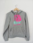 Vorschaubild 2 von Herren Kapuzenpullover Grau XS mit grafischem Aufdruck Hoodie