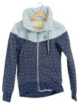 Vorschaubild 1 von Alife and Kickin Damen Sweatjacke Vogelmuster Kapuze XS