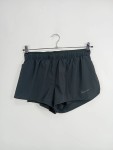 Vorschaubild 2 von Sportshorts Damen Schwarz Gr. 38/M Polyester Uni Sportlich Logo-Print 37 cm
