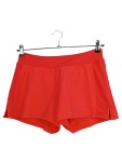 Vorschaubild 1 von Sportshorts Damen Gr. 38/M Rot Polyester Uni Sportlich Logo-Print