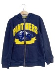 Vorschaubild 1 von Kinder Kapuzenpullover Panthers Blau Gr. 140 Sportlich