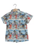Vorschaubild 1 von Freizeithemd Kinder Gr. 110 Mehrfarbig Baumwolle Blumenmuster Casual