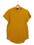 Vorschaubild 1 von Herren T-Shirt Gr. 38 Gelb Casual Rundhals Logo