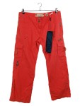Vorschaubild 1 von Cargohose Herren Rot Gr. W30/46/S Baumwolle Polyester Uni Casual L20