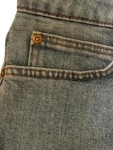 Vorschaubild 7 von Damen Jeansrock Minirock Blau Gr. S Baumwolle Casual