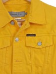 Vorschaubild 2 von Damen Jeansjacke Gelb Gr. 38 Casual Baumwolle