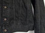 Vorschaubild 2 von Jeansjacke Damen Gr. 36/S Schwarz Casual Denim Jacke