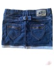 Vorschaubild 4 von rock Damen Gr. 36 Blau Casual Minirock Baumwolle Elasthan