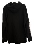 Vorschaubild 2 von Kapuzenpullover Herren Gr. 52/L Schwarz Baumwolle Logo-Print Sportlich