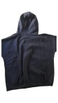 Vorschaubild 2 von Kapuzenpullover Damen Schwarz Gr. 36/S Baumwolle Polyester Uni Casual