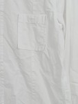 Vorschaubild 4 von Freizeithemd Herren Weiß Gr. 48/M Baumwolle Uni Casual Langarm 51 cm